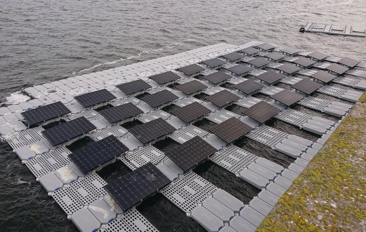 Plūduriuojančios saulės elektrinės eksperimentinis projektas Kruonio HAE nebus tęsiamas