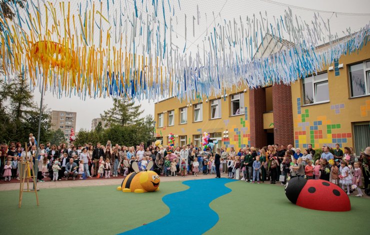 Pirmieji „Ignitis gamyba“ bendruomenių projektų rezultatai: Elektrėnuose atidaryta nauja žaidimų...
